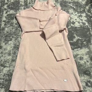 Ralph Lauren Pink Ribbed Turtleneck